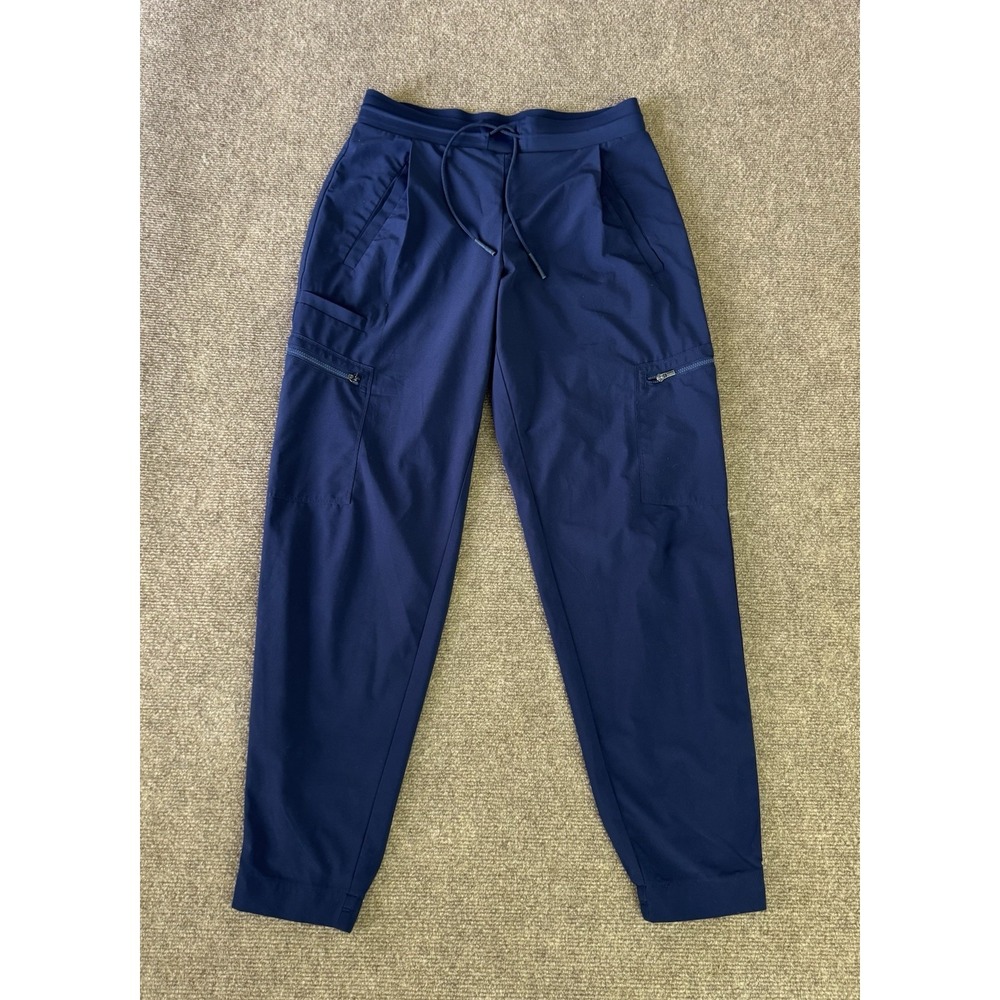 Athleta Venture Pant Size 4 Jogger Navy Blue Athletic Athleisure Sporty